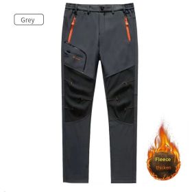 Men's Wear-Resistant Outdoor Stretch Assault Pants (Option: Grey-M)