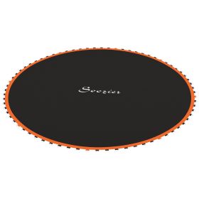 Trampoline Replacement Mat, Fits 12' Trampoline w/ 72 V-Hooks & 5.5" Springs (Spring & Frame not Included), Orange (Option: Orange-530x450x100 mm)