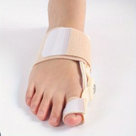 1pc Bunion Corrector (Suitable Night And Home Use And Replace Them Regularly); Big Toe Straightener Splints For Orthopedic Foot Care (Quantity: 1pc, Color: Skin Color)