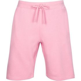Fleece Sweat Shorts (Color: Pink, size: 3XL)