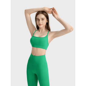 JupiterGear Crisscross Cami (Color: Green, size: 6)