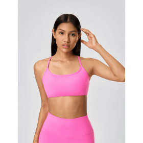 JupiterGear Crisscross Cami (Color: Fuchsia Pink, size: 12)