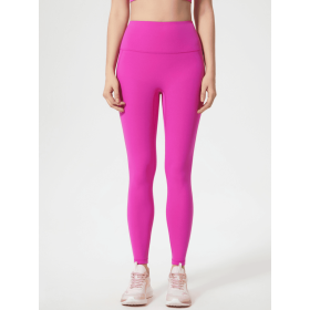 JupiterGear Wide Waistband Leggings (Color: Fuchsia Pink, size: 8)