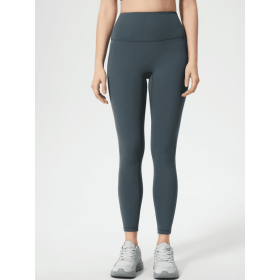 JupiterGear Wide Waistband Leggings (Color: Dark Gray, size: 6)